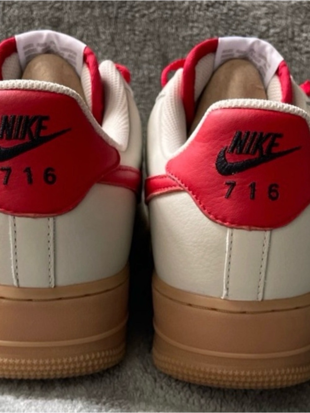 Nike By You Custom Made Low-Top Sneakers Inspired By Buffalo NY Area Code 716